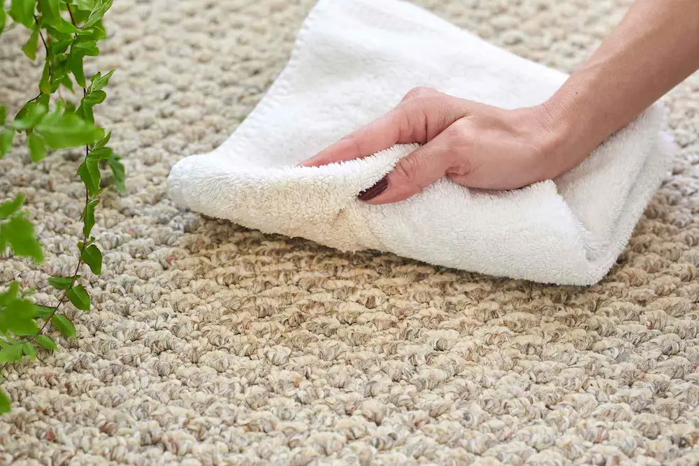 چگونه لکه فرش را پاک کنیم؟